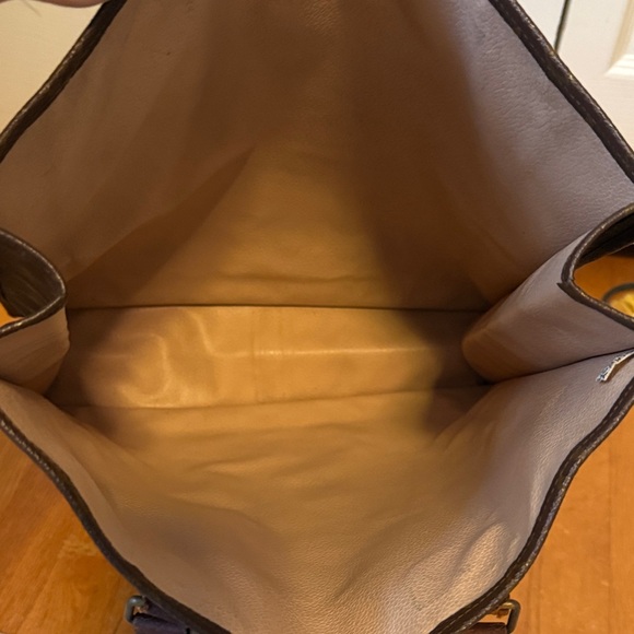 LOUIS VUITTON Monogram SAC PLAT Bag Vintage - Picture 8 of 16